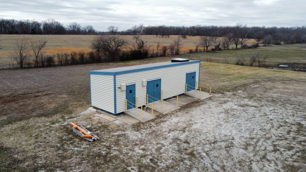 Joplin American Water Well Buildings after